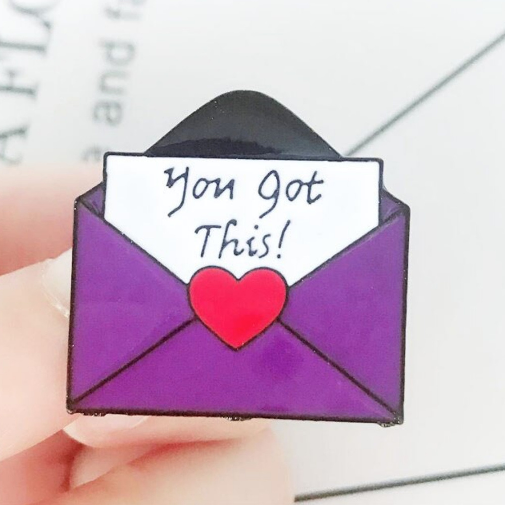 3/$20! You Got This Enamel Encouragement Pin